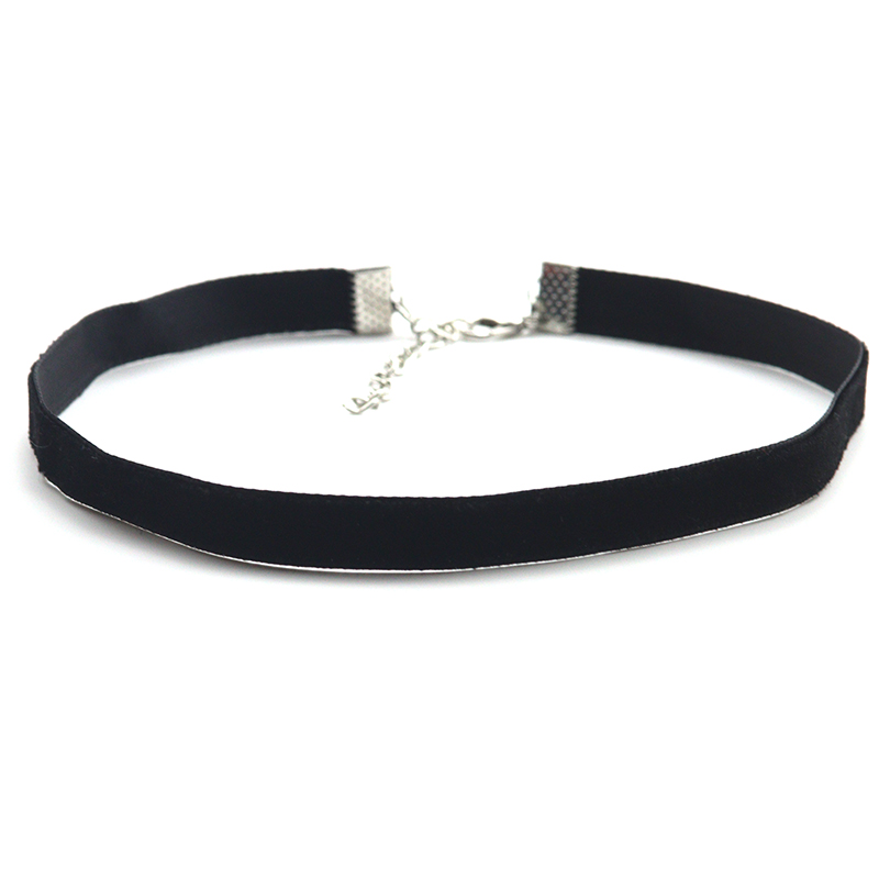 10MM Vintage Velvet Short Neck - Body Jewelry Necklace 评论和价格