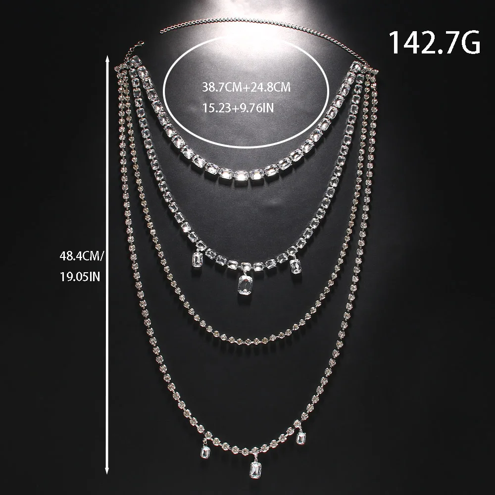 Shine Rhinestone Long Tassel B - Body Jewelry Retainers 评论和价格